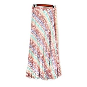 Atmosphere accordion pleated maxi skirt size 8